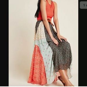Margot Pleated Maxi Skirt